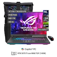 Laptop ASUS ROG Strix G16 Intel Core Ultra 9 275HX 1TB SSD 16GB RAM 165Hz RTX 5070Ti